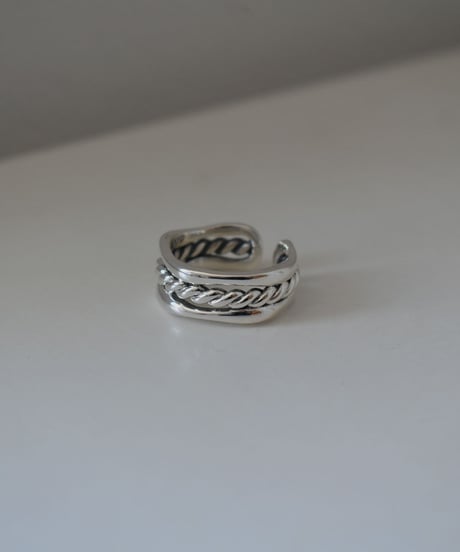 ring-a02178　SV925 Center Twist Ring