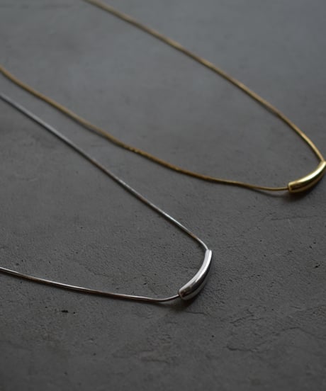 necklace-a02024　SV925 Pipe Necklace
