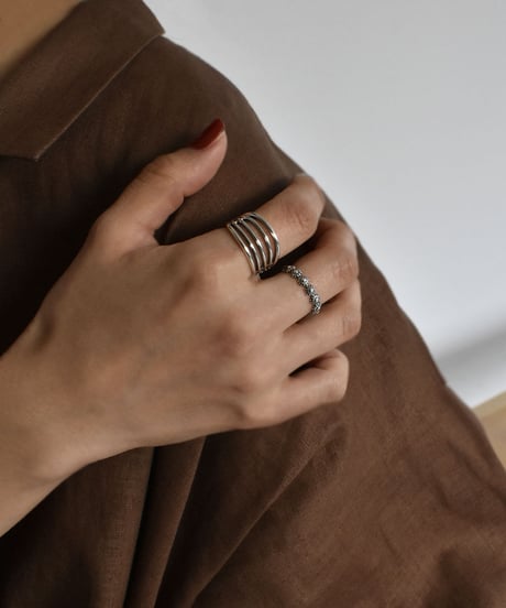 ring-a02137　SV925 Even Lines Ring