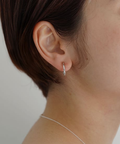 pierce-a02154　SV925  Hoop Earring