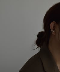 earcuff-a02011　SV925 Tworing Earcuff