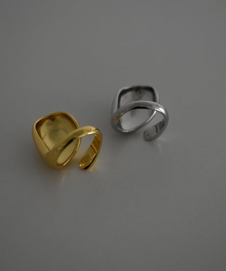 ring-a02064　SV925 Volume Hug Ring