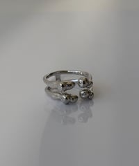 ring-a02096　SV925 Double Aloof Ring