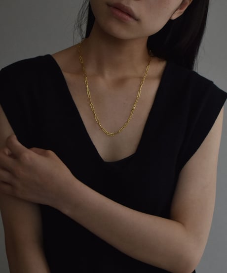 necklace-a02074　SV925 Gather Motif Chain Necklace