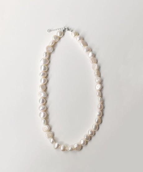 necklace-a02066　SV925 Baroque Pearl Necklace