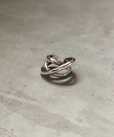 ring-a02009　SV925 Multiplecross Volume Ring