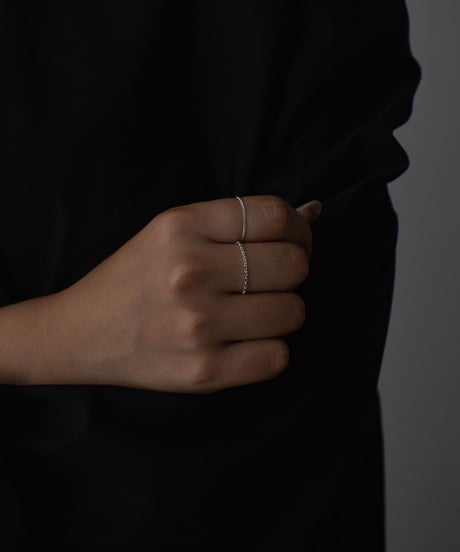 ring-a02110　SV925 Square Chain Ring