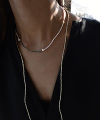 necklace-a02090　Pearl×Beads  Mix Necklace