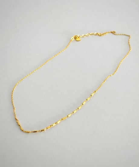 necklace-a02040　SV925 Continuous Bar Necklace