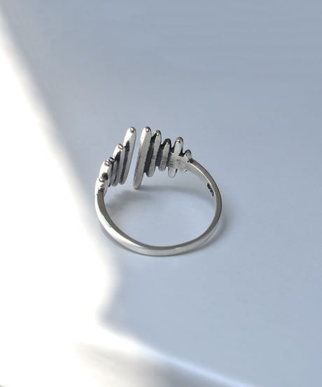 ring-a02150　SV925  Random Stripe Ring