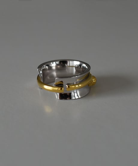 ring-a02059　SV925 Center Line Point Ring