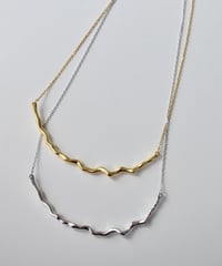 necklace-a02082　SV925 Wave Necklace