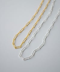 necklace-a02074　SV925 Gather Motif Chain Necklace