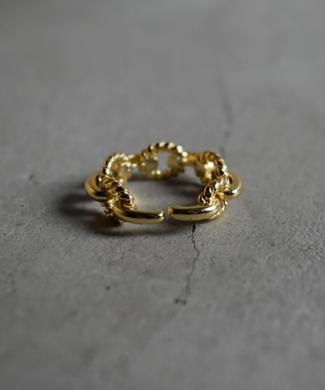 ring-a02065　SV925 Rope Chain Ring