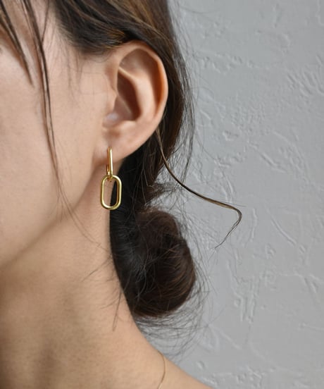 pierce-a02117　SV925 2Way Oval Pierce
