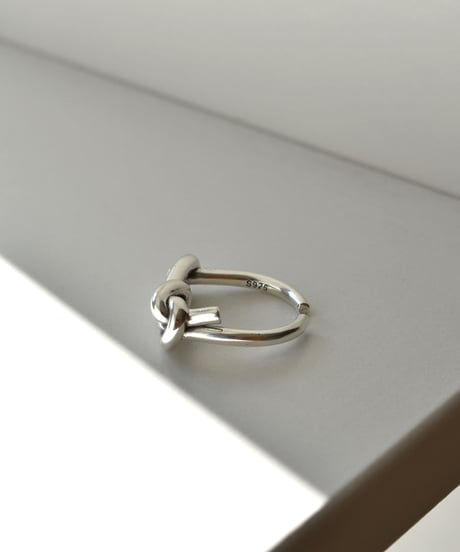 ring-a02166　SV925 Knot Ring