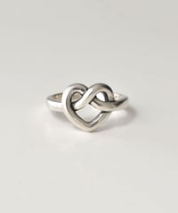 ring-a02149　SV925 Tied Heart Ring
