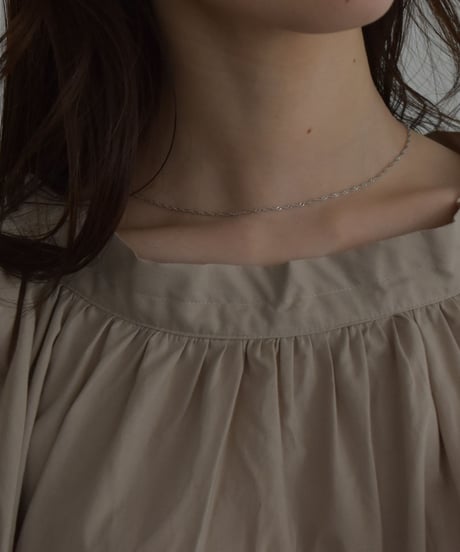necklace-a02042　SV925 Screw Chain Necklace
