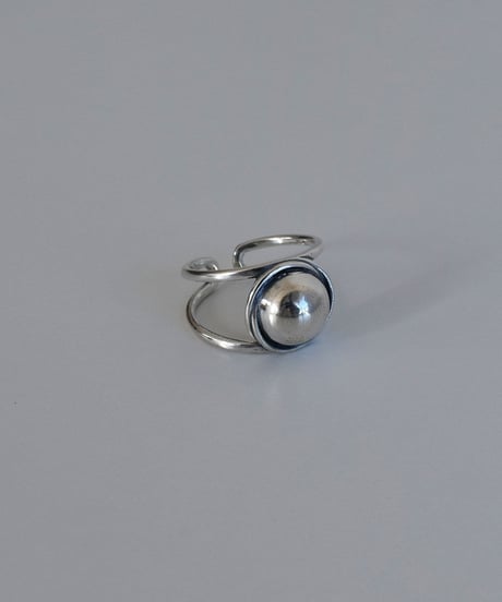 ring-a02091　SV925 Circle Ball Ring