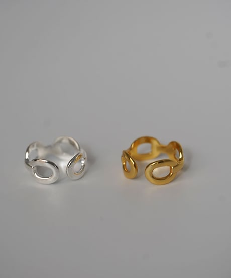 ring-a02191　SV925 Oval Chain Ring