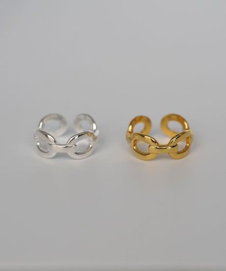 ring-a02191　SV925 Oval Chain Ring