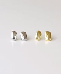 pierce-a02114　SV925  Nuance Square Pierce