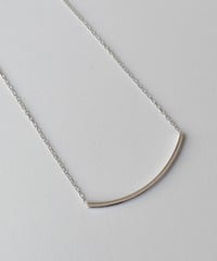 necklace-a02077　SV925 Curve Line Necklace
