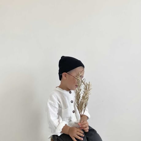 【予約】linen cotton shirt
