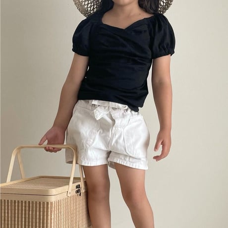 【即納】frontcross elegant tops