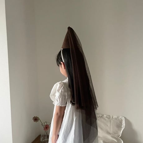 【即納】brown partyhat