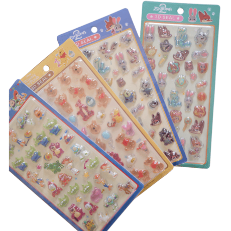 ぷっくりディズニーシール正規品
