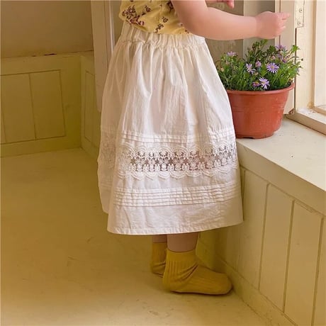 【予約】simple skirt