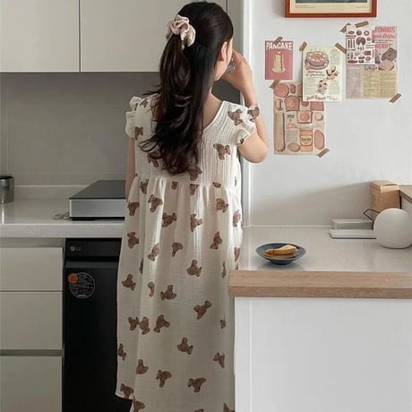 【予約】mom short dress