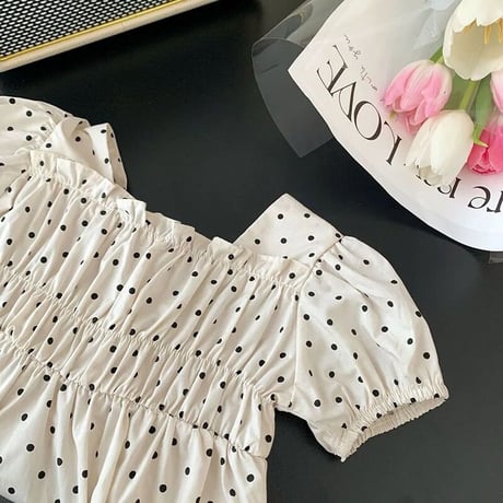 【予約】dotgirl rompers