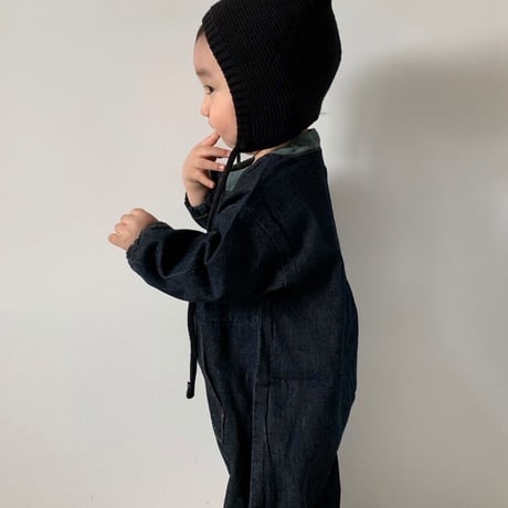 【予約】denim jumpsuit