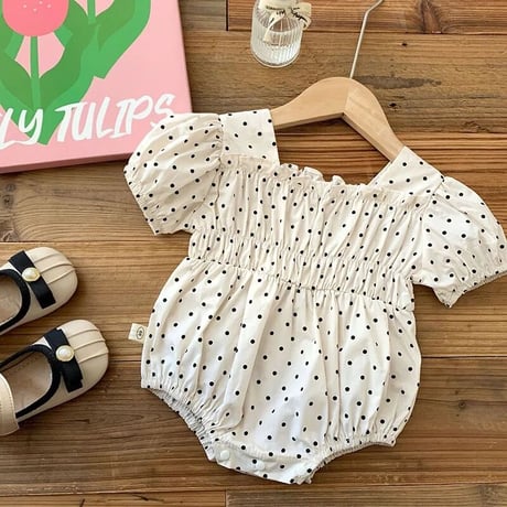 【予約】dotgirl rompers