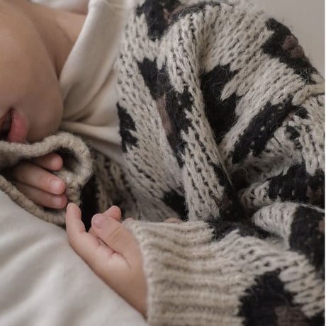 【予約】leopard cardigan