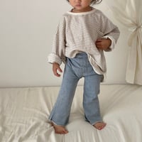 【予約】flare denim