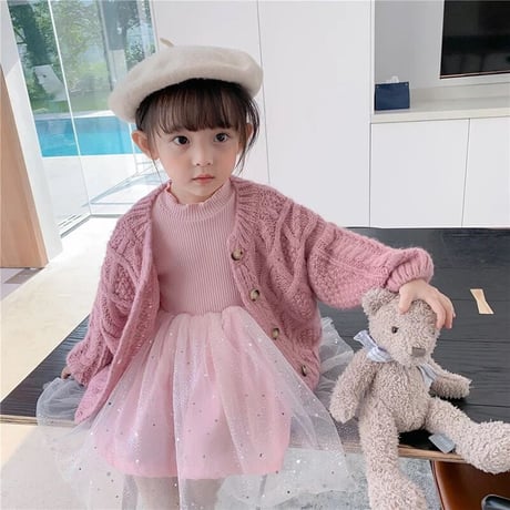 【予約】cable knitcardigan