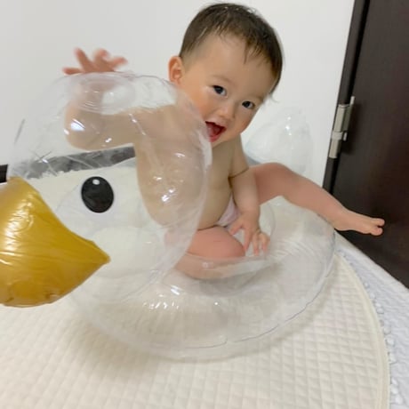 【予約】duck transparent float