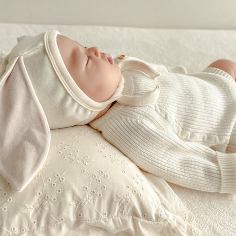 【予約】knit romperssuit