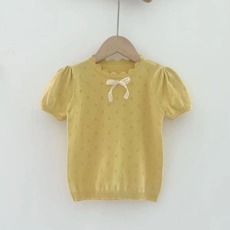 【予約】summerknit tops