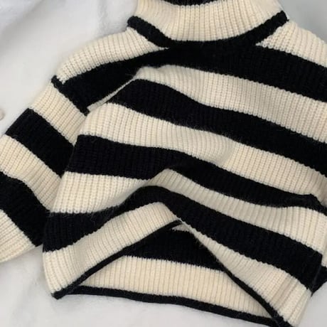 【予約】border looseknit