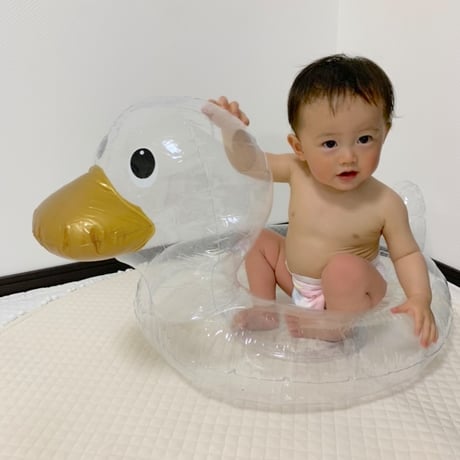 【予約】duck transparent float