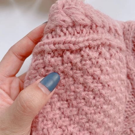 【予約】cable knitcardigan