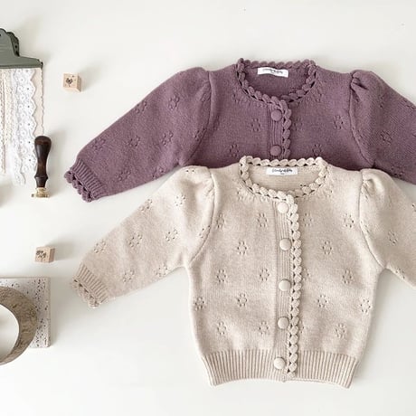 【予約】elegantknit cardigan