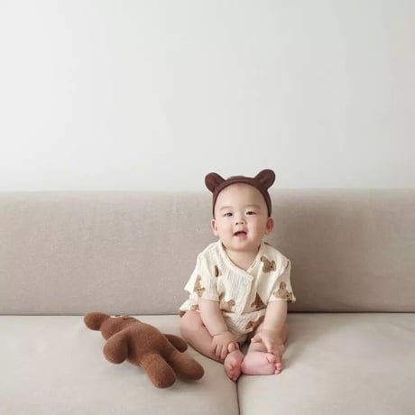 【予約】Bear bear top set