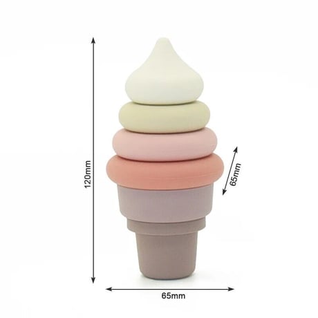 【予約】ice cream silicontoy