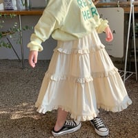【予約】girlyflare skirt