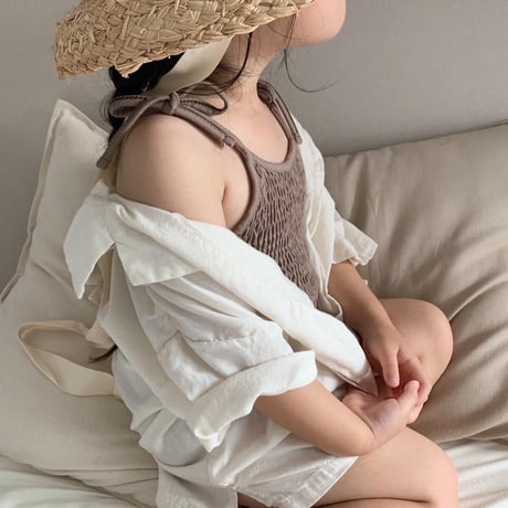 【予約】simple elegant swimwear